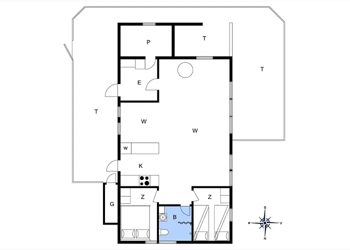 Ln1044-hjorring-morgenvej-4 Prázdninový dům Hjørring